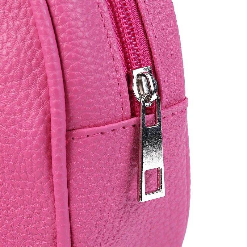 Ladies Decompression Shoulder Bag, Cartoon Bow Colorful/Solid Chain Bag