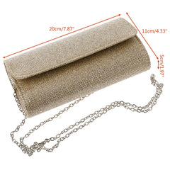 Ladies Dinner Bag Bridal Clutch Party Prom Wedding Envelope Handbag