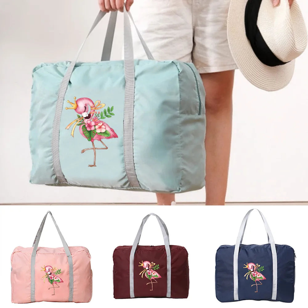 Large Capacity Camping Travel Toiletries Bag, Foldable Handbag