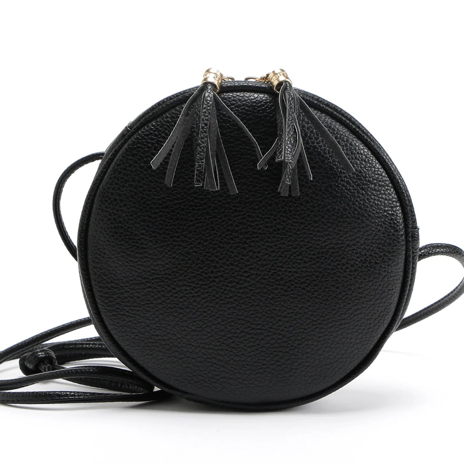 Solid Leather Shoulder Bag Messenger Bags for Men