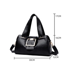 High Capacity Ladies PU Handbags Shoulder Messenger Bag