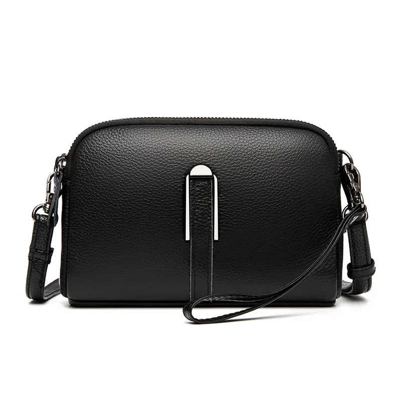 Casual Women Cowhide Messenger Bag Shoulder Handbag