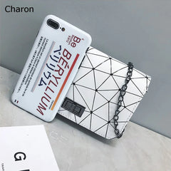 Ladies Shoulder Bag Female Messenger Bag All-match Crack Printing