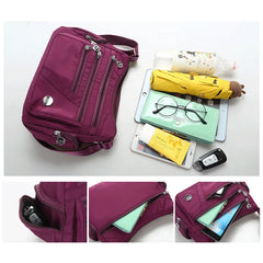 Waterproof Oxford Cloth Shoulder Bag for Women
