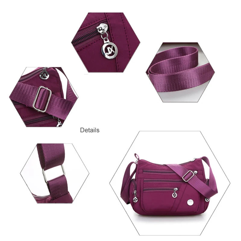 Waterproof Oxford Cloth Shoulder Bag for Women