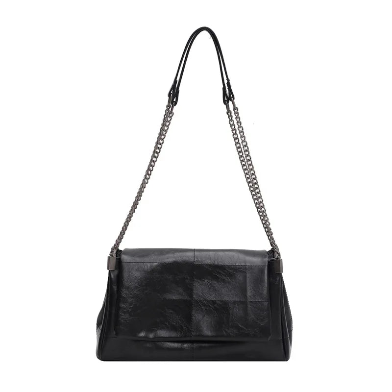 Ladies Folding Chain Crossbody Bag Shoulder Bag Female Handbags With Handle