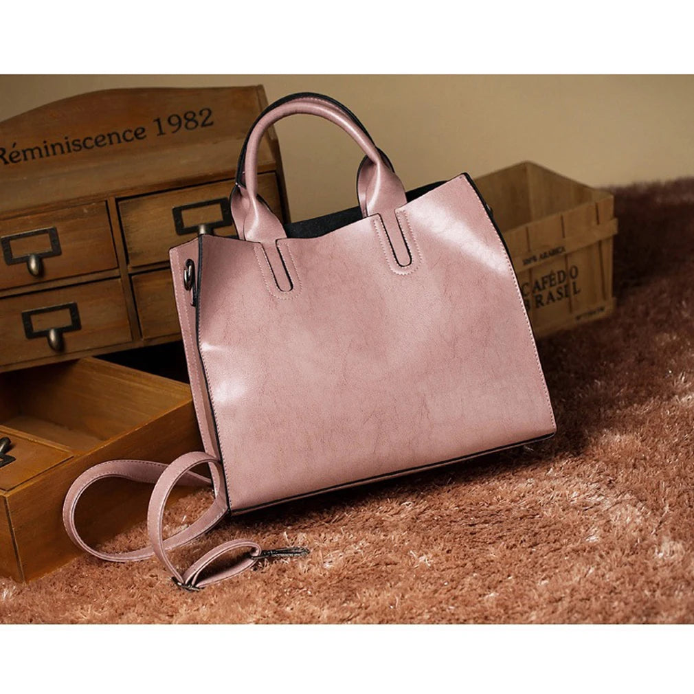 PU Leather Shoulder Bag Tote Crossbody Bag