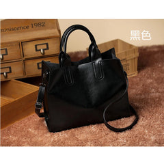 PU Leather Shoulder Bag Tote Crossbody Bag