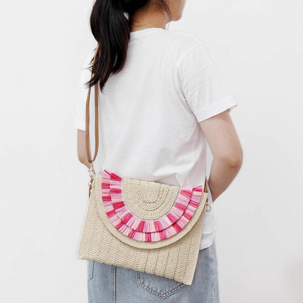 Vintage Messenger Bags Casual Soft Solid for Weekend Vacation