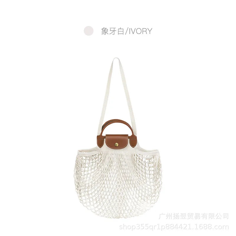 High Leather Shoulder Bags for Women Crossbody Bags Woven Bag