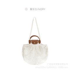 High Leather Shoulder Bags for Women Crossbody Bags Woven Bag