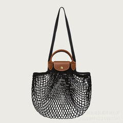 High Leather Shoulder Bags for Women Crossbody Bags Woven Bag