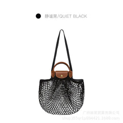 High Leather Shoulder Bags for Women Crossbody Bags Woven Bag