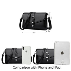Women's High PU Leather Crossbody Bag Shoulder Handbag Wallet