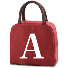 Ladies Insulated Lunch Bag Canvas Handbag Dinner Cooler Bags