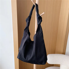 Women's Large Hobos Crossbody Bag Nylon Shoulder Messenger Solid