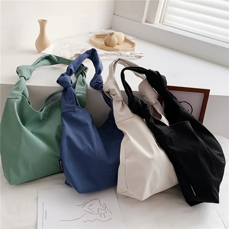 Women's Large Hobos Crossbody Bag Nylon Shoulder Messenger Solid