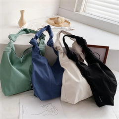 Women's Large Hobos Crossbody Bag Nylon Shoulder Messenger Solid