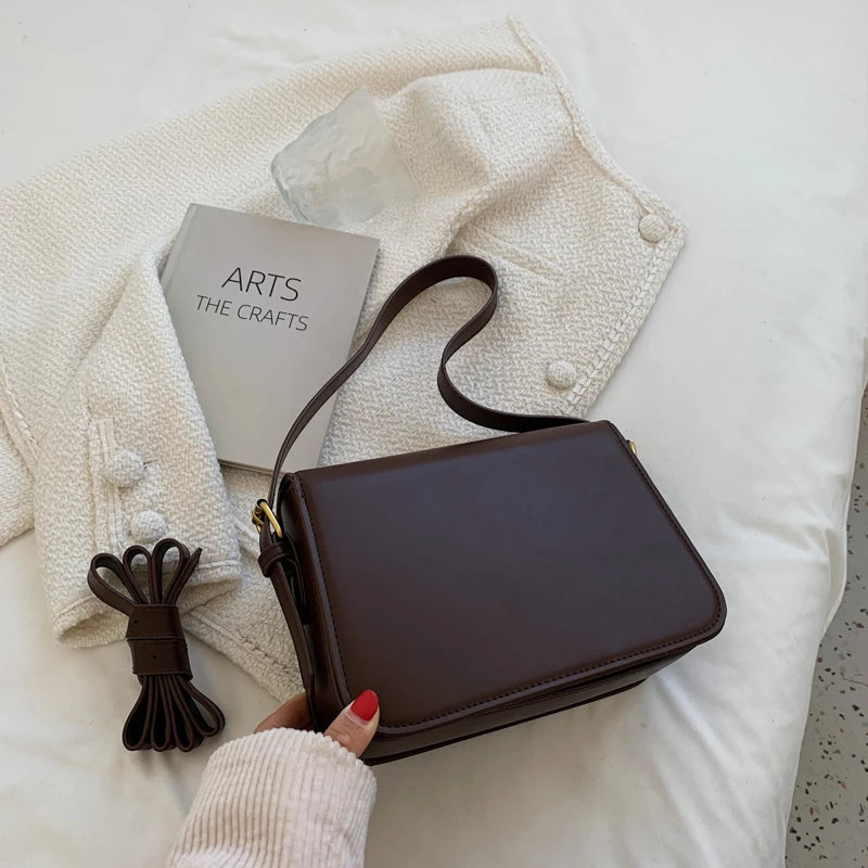 Ladies Leather Handbag Shoulder Bag Messenger Bag Envelope Bag High Purses