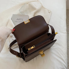 Ladies Leather Handbag Shoulder Bag Messenger Bag Envelope Bag High Purses