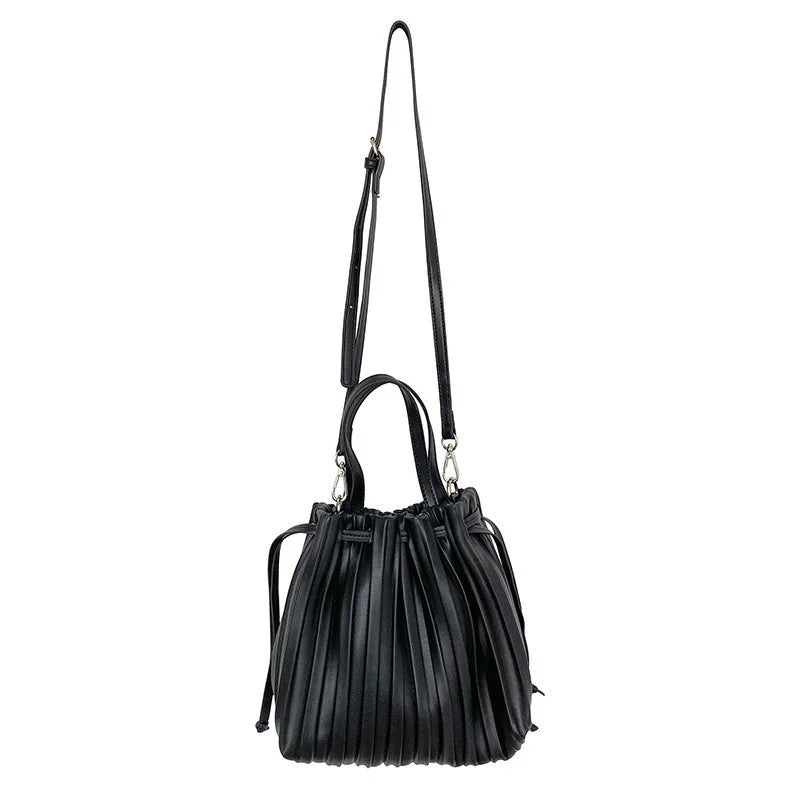 Leather Shoulder Bag Stripe Crossbody Handbag Purse Women Handbags