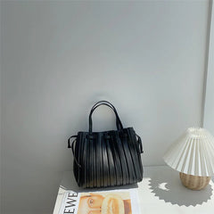 Leather Shoulder Bag Stripe Crossbody Handbag Purse Women Handbags