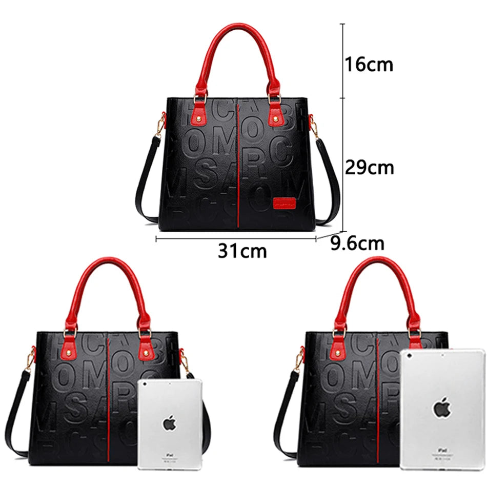 Women's Large Tote Bag Shoulder Handbag with Pockets