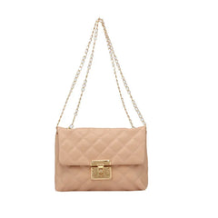 Lingge Embroidery One Shoulder Chain Bag Cover Lock Mobile Phone Bag