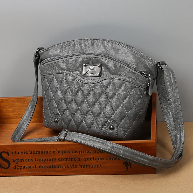 Casual Messenger Bag High PU Shoulder Bag Wallet
