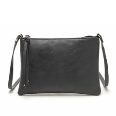 Vintage Leather Mini Shoulder Bag Crossbody Envelope Handbag