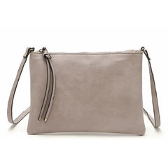 Vintage Leather Mini Shoulder Bag Crossbody Envelope Handbag