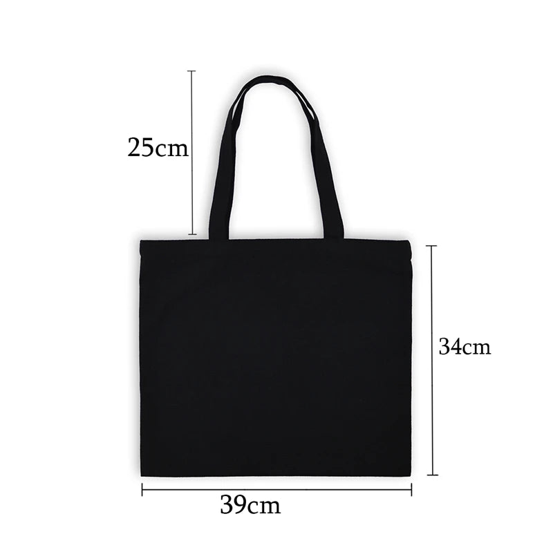 Mom Life Canvas Shopping Bags Tote Shoulder Bags Casual Totes Handbag