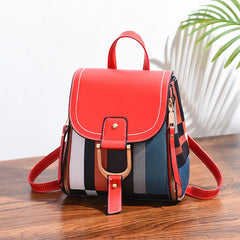 Soft Leather Casual Travel Large Capacity Backpack