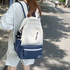 Ladies Nylon College School Bag Female Teenager Book Girl Travel Backpack