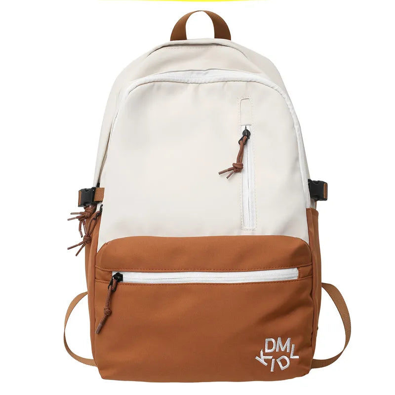 Ladies Nylon College School Bag Female Teenager Book Girl Travel Backpack