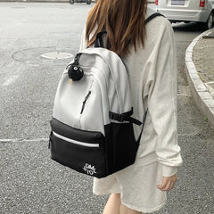 Ladies Nylon College School Bag Female Teenager Book Girl Travel Backpack