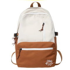 Nylon College Women Leisure School Bag Teenager Book Bag Female Travel Backpack