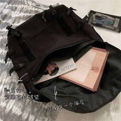 Nylon Tote Bags for Women Schoolbag Girls Messenger Shoulder Bag