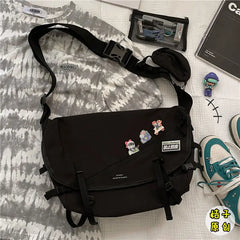 Nylon Tote Bags for Women Schoolbag Girls Messenger Shoulder Bag