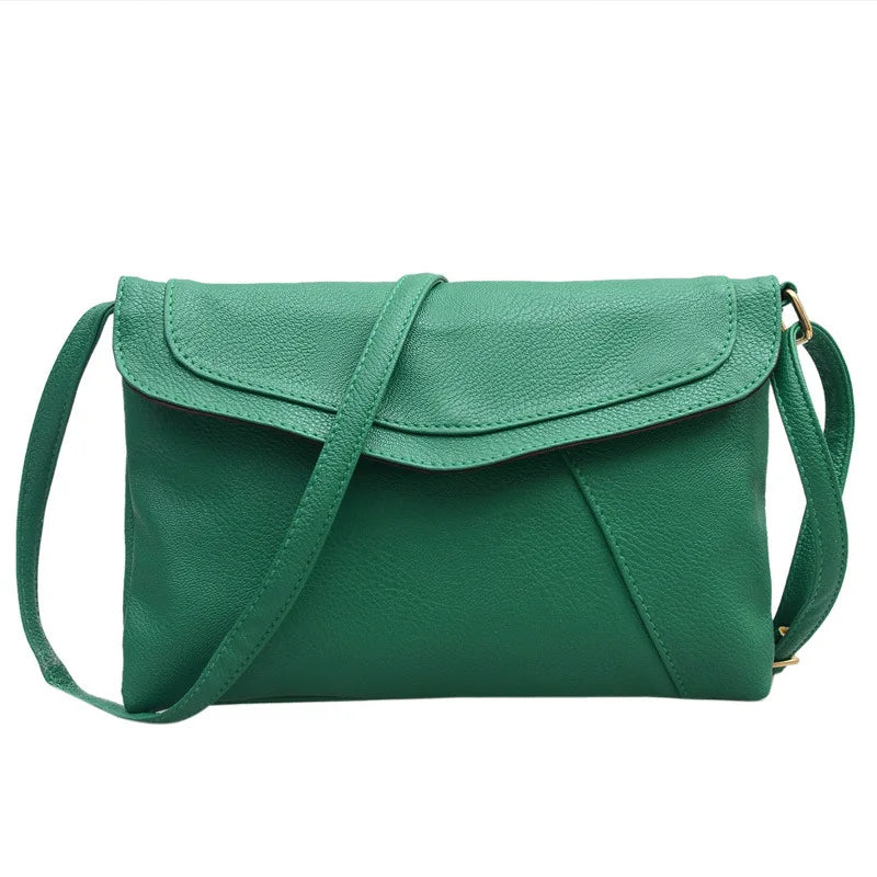 Vintage Leather Women's Party Purse Crossbody Shoulder Bag