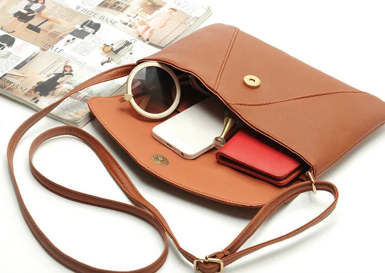 Vintage Leather Women's Party Purse Crossbody Shoulder Bag