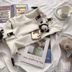 Canvas Postman Bag Crossbody Flap Shoulder Bag