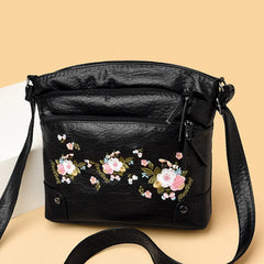 Ladies Pure Printing Messenger Bags Female Large Capacity Single Shoulder Purse