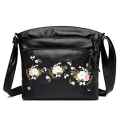Ladies Pure Printing Messenger Bags Female Large Capacity Single Shoulder Purse