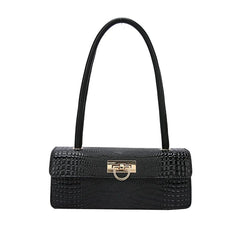 Crocodile Shoulder Armpit Purse Vintage Handbag