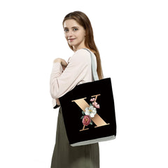 Harajuku Style Letter Series Foldable Shopper Bag