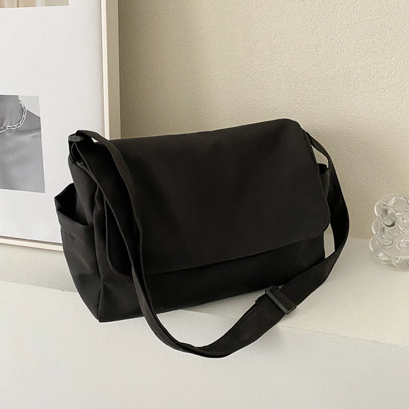 Ladies Shoulder Bags Large Capacity Messenger Bags Casual Oxford Cloth