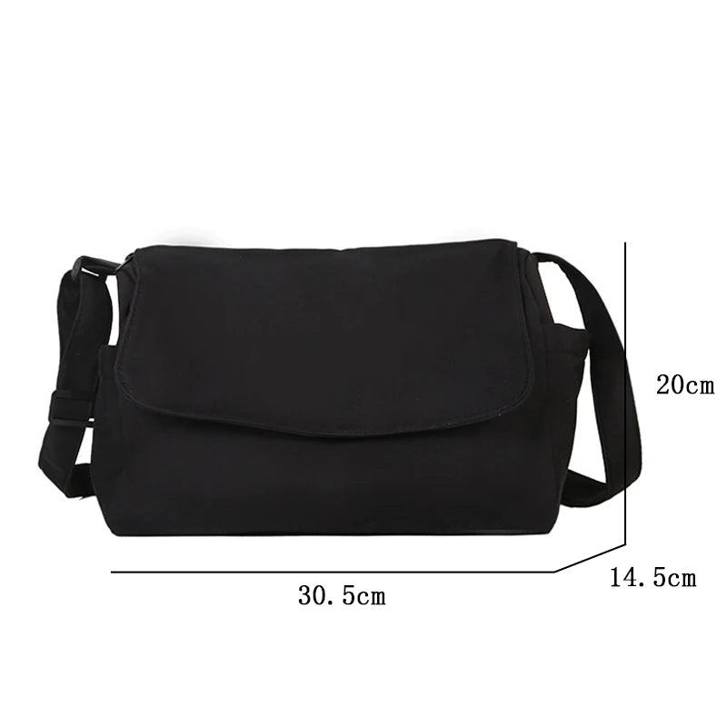 Ladies Shoulder Bags Large Capacity Messenger Bags Casual Oxford Cloth