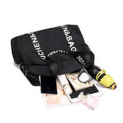 Large Capacity Shoulder Bag Women's Handbag Nylon Travel Tote