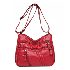 Casual Crossbody Bag PU Leather Women's Travel Purse